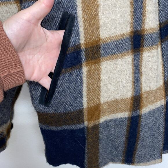 Woolrich Wool Mackinaw Cruiser Jacket Men’s XL Lined Coat Zip Plaid USA - Picture 3 of 12